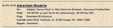 Adventure Mysteria Butzbach 1996_1